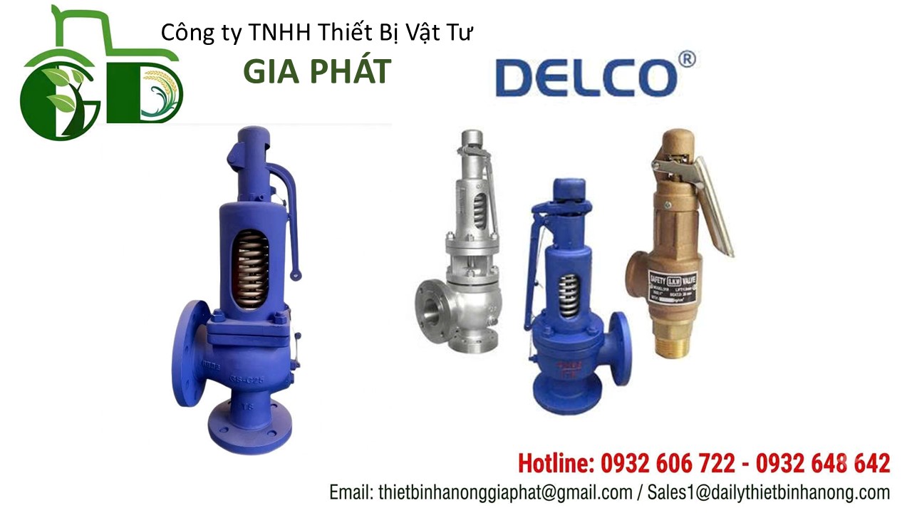 Van lò xo DELCO A48- Thiết bị an toàn cho khí nén. van-lo-xo-delco-a48-thiet-bi-an-toan-cho-khi-nen