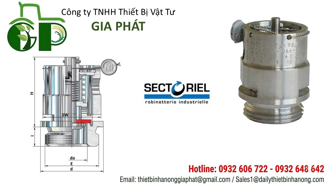 Van xả áp và hút chân không S98- SECTORIEL van-xa-ap-va-hut-chan-khong-s98-sectoriel